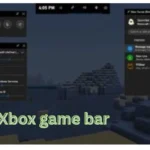 Xbox game bar