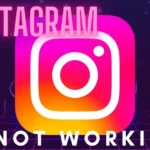 instagram not working