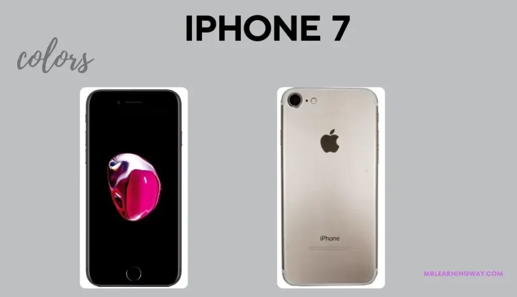 iphone 7 colors