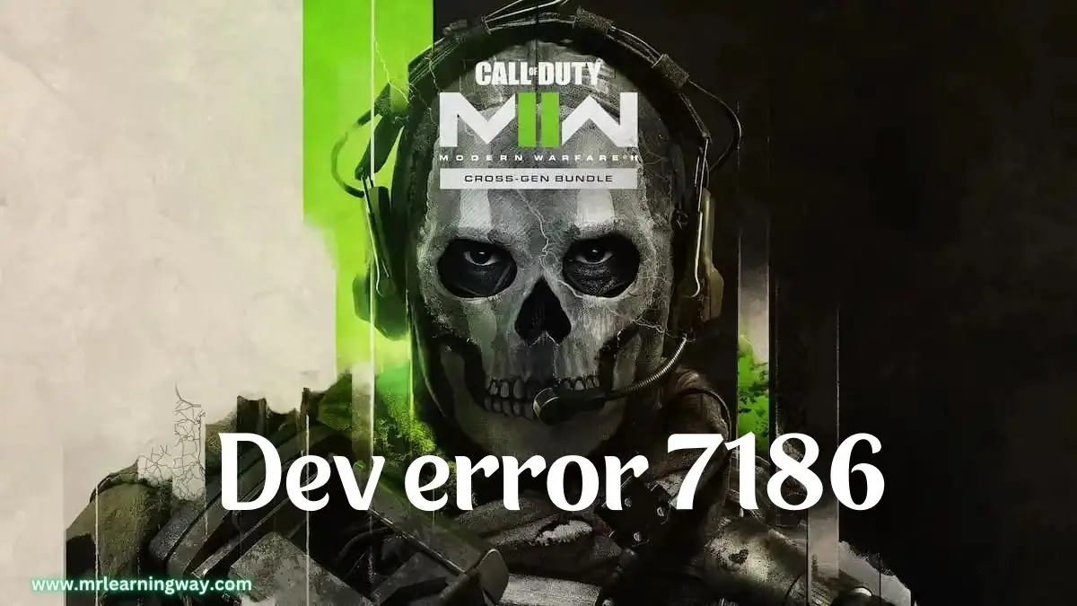 How to fix dev error 7186 in MW 2