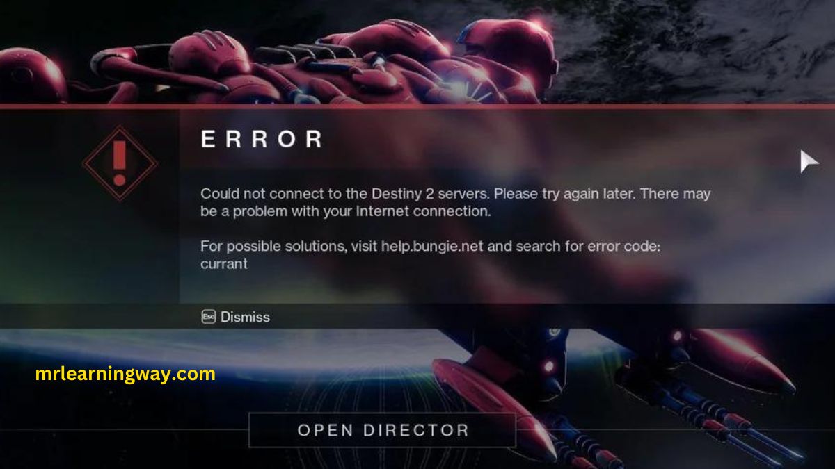 destiny 2 error code currant