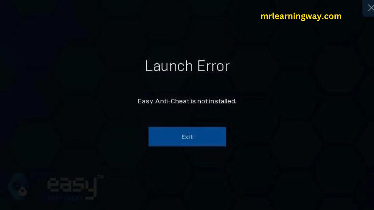 Easy anti cheat is not installed