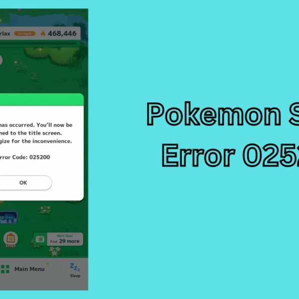 Exploring the Causes of Pokemon Sleep Error 025200